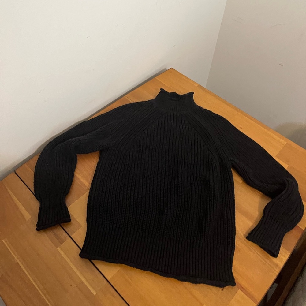 Black J. Crew sweater